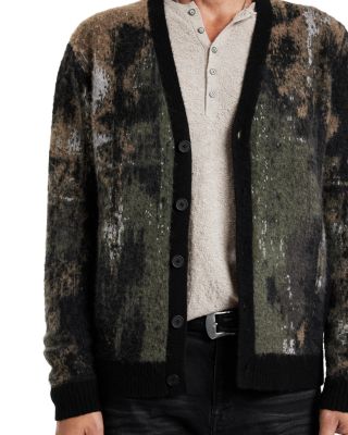 Dio Regular Fit Jacquard Cardigan Sweater