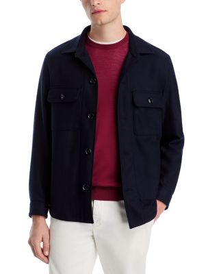 BOSS - Carper Wool & Nylon Relaxed Fit Shirt Jacket