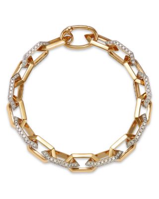 Bloomingdale's Fine Collection - 14K Yellow Gold Diamond Link Bracelet, 3.0 ct. t.w.