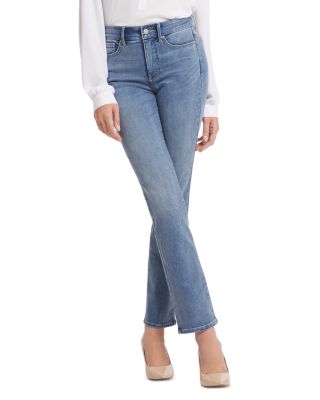NYDJ - Petites Marilyn High Rise Straight Jeans in Hayden Valley
