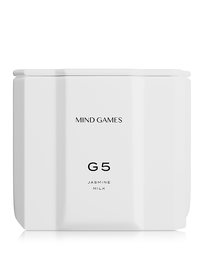 Mind Games G5 White Knight Jasmine Milk Luxury Candle, 10 Oz.