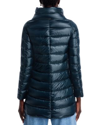 Amelia Stand Collar Down Puffer Coat