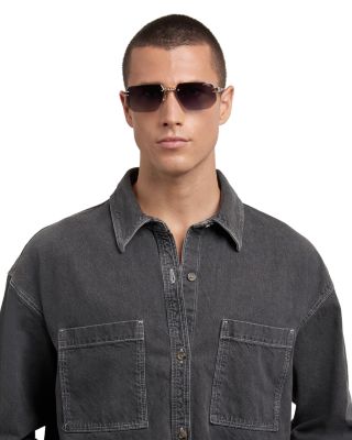 Geometric Sunglasses, 60mm