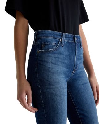 Mari Mid Rise Straight Jeans in Mykonos