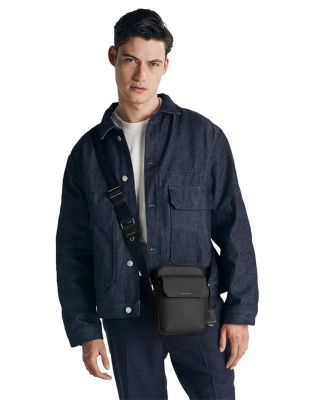 Small Leather Messenger Bag