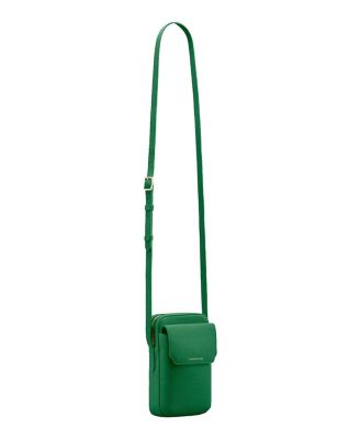 Leather Zip Phone Pouch