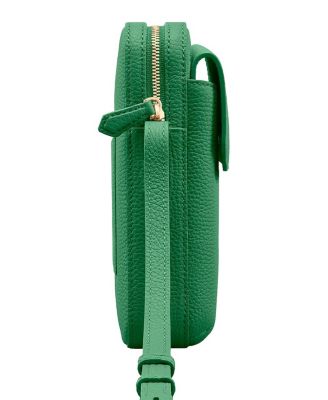 Leather Zip Phone Pouch