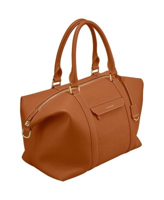Large Leather Weekender Bag