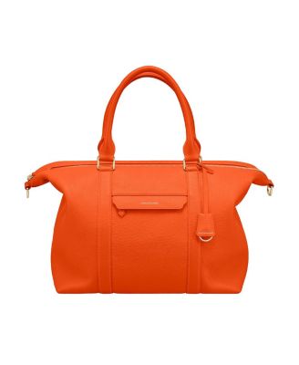 Large Leather Weekender Bag