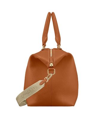 Large Leather Weekender Bag