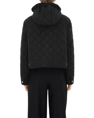 Burberry Humbie Quilted Hooded Cropped Jacket | Bloomingdale's
