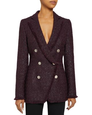 Santorelli - Tweed Double Breasted Jacket