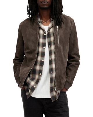 Kemble Suede Bomber Jacket