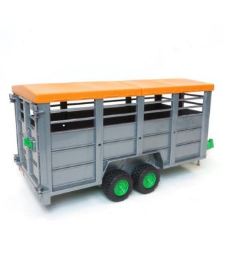  1/16 Livestock Trailer Vehicle with Cow 4+ - Ages 5-7