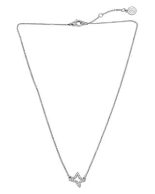 Crystal Star Charm Pendant Necklace, 18-20"  