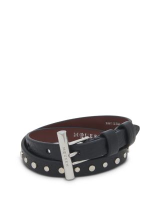 McQueen - Cross Bar Double Wrap Bracelet