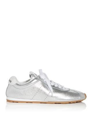 MIU MIU ハックル ケシ テサイン サンタル 5X708DF0553L32 F0118 Miu Miu Women's Low Top Sneakers | Bloomingdale's