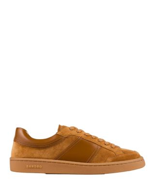 Sandro - Men's Retro Suede Lace Up Sneakers