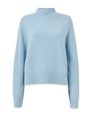 Wool Funnel Neck Knit Sweater