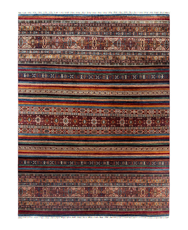 Bloomingdale's Tribal M1999 Area Rug, 8'11 X 12'2 In Red