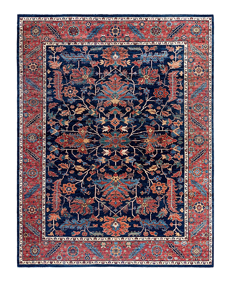 Bloomingdale's Serapi M1999 Area Rug, 8'11 X 11'9 In Blue