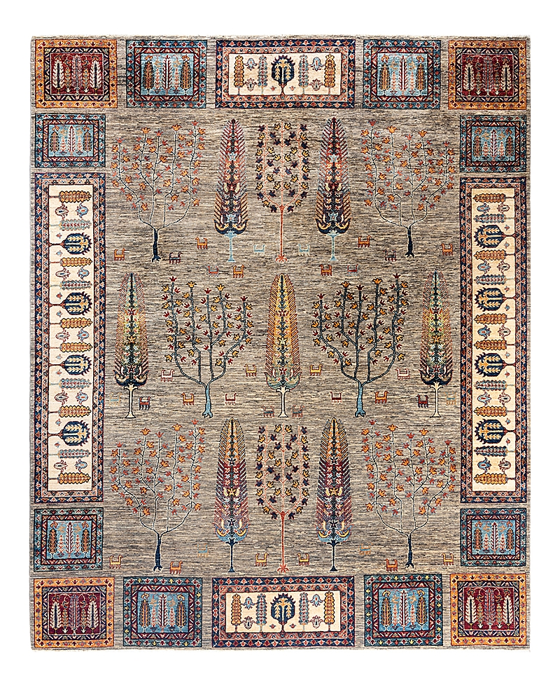 Bloomingdale's Tribal M1999 Area Rug, 8'4 X 10'4 In Brown