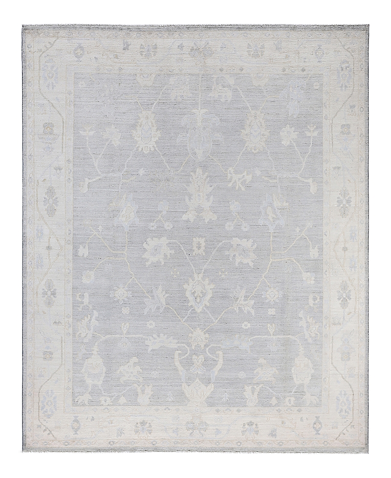 Bloomingdale's Oushak M1999 Area Rug, 7'10 X 9'8 In Light/grey