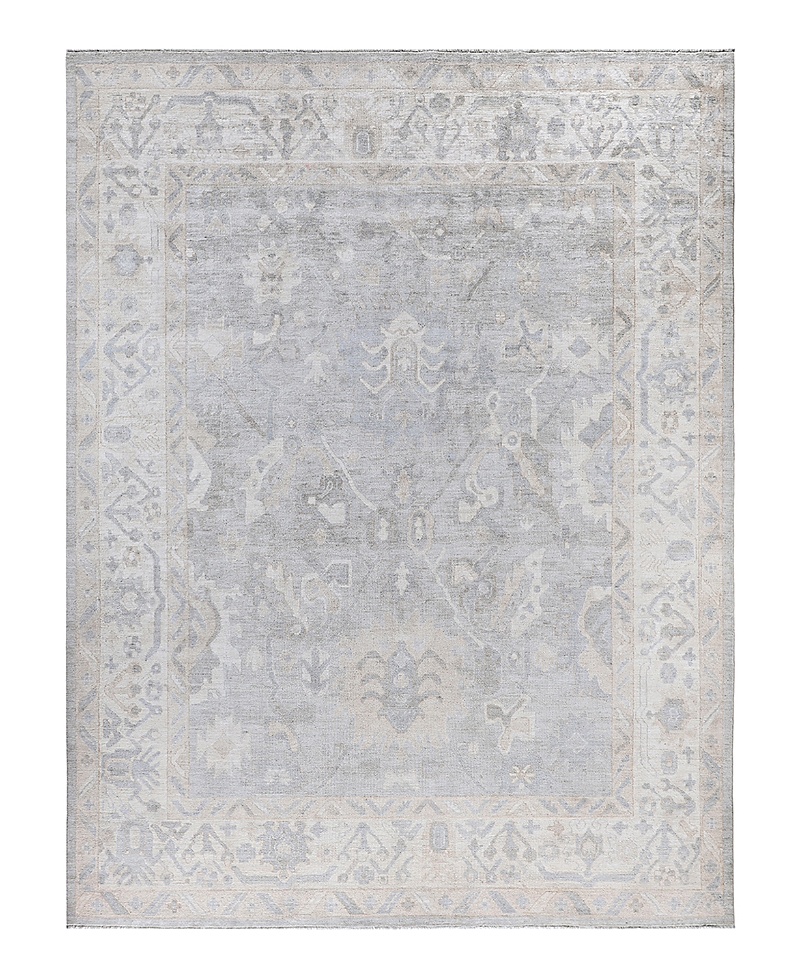 Bloomingdale's Oushak M1999 Area Rug, 8'9 X 11'10 In Light/grey