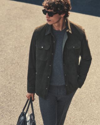 Wool Flannel Trousers