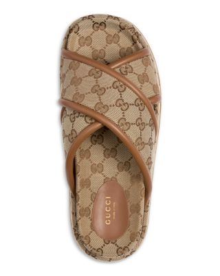 Women's GG Platform Slide Sandals