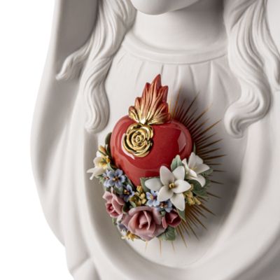 Immaculate Heart of Mary Sculpture