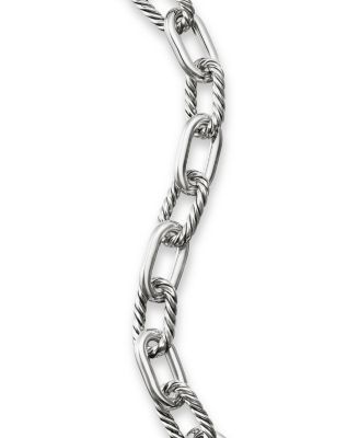 18K Yellow Gold & Sterling Silver DY Madison&reg; Toggle Chain Link Bracelet, 11mm