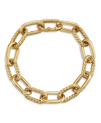 DY Madison&reg; Chain Bracelet in 18K Yellow Gold, 11mm