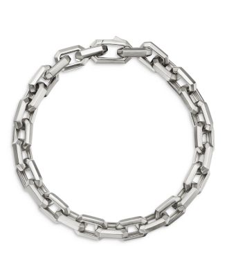 Men's Streamline&reg; Heirloom Chain Link Bracelet in Sterling Silver, 7.5mm