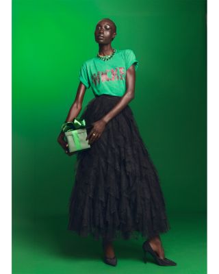 AQUA Lace Maxi Skirt - Exclusive | Bloomingdale's