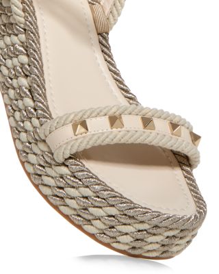 Women's Rockstud Embellished Espadrille Sandals