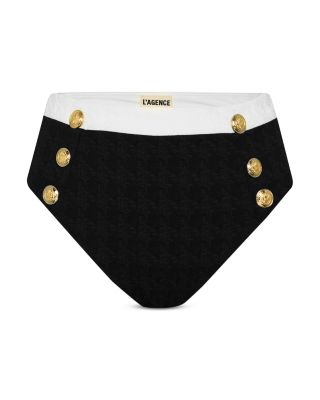 Vanessa Color Blocked Bikini Bottoms