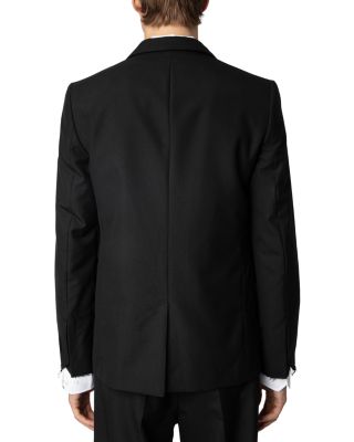 Vanilleh Raw Edges Straight Cut Blazer 