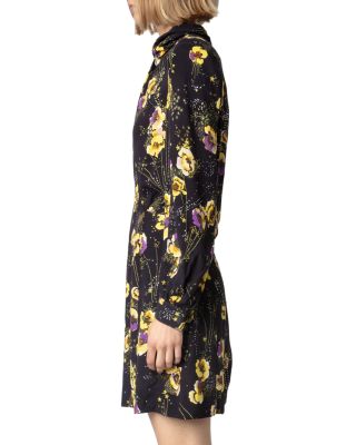 Ryda Crepe Yoko Strass Noir Dress