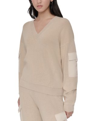 DKNY - Cargo Pocket Sweater