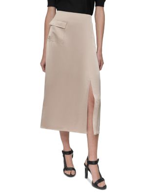 DKNY - Cargo Pocket Midi Skirt