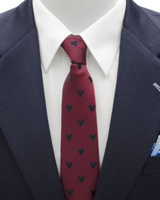 Mickey Mouse Dot Silk Classic Tie