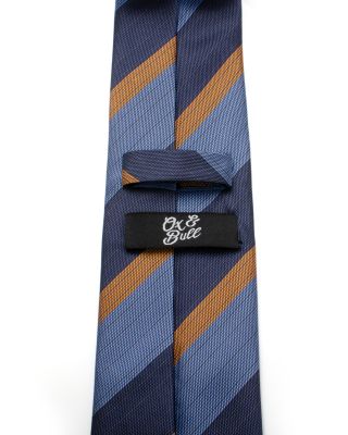 The Andrew Stripe Silk Classic Tie