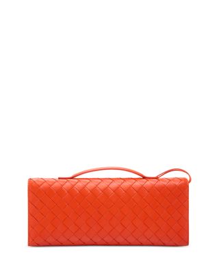 Andiamo Intrecciato Leather Clutch