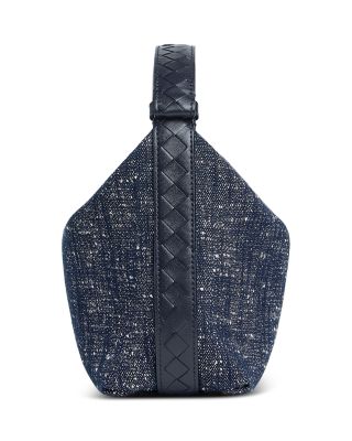 Wallace Denim Boucl&eacute; Shoulder Bag