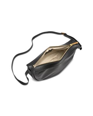 Moon Sling Leather Crossbody Bag