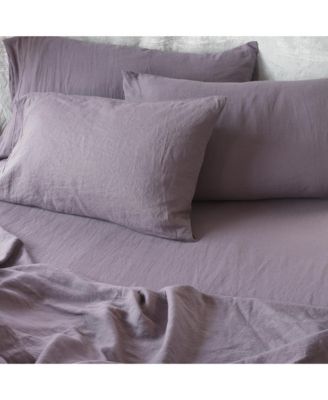 Linen Fitted Sheet, Twin