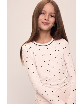 Unisex Printed Long Sleeve PJ Set - Little Kid, Big Kid