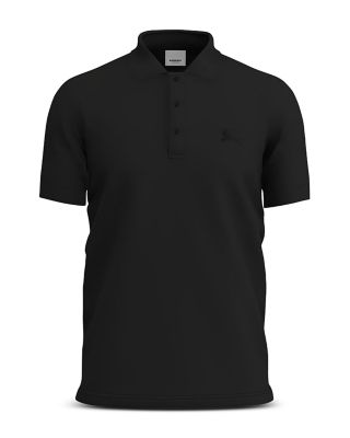 Burberry Eddie Cotton Piqué Equestrian Knight Embroidered