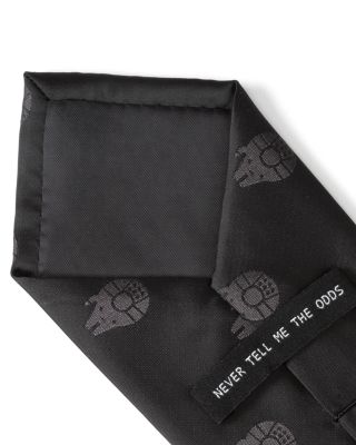 Star Wars Millennium Falcon Black Tonal Tie